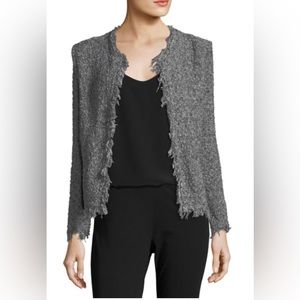 Iro
Shavanix Open-Front Boucle Blazer